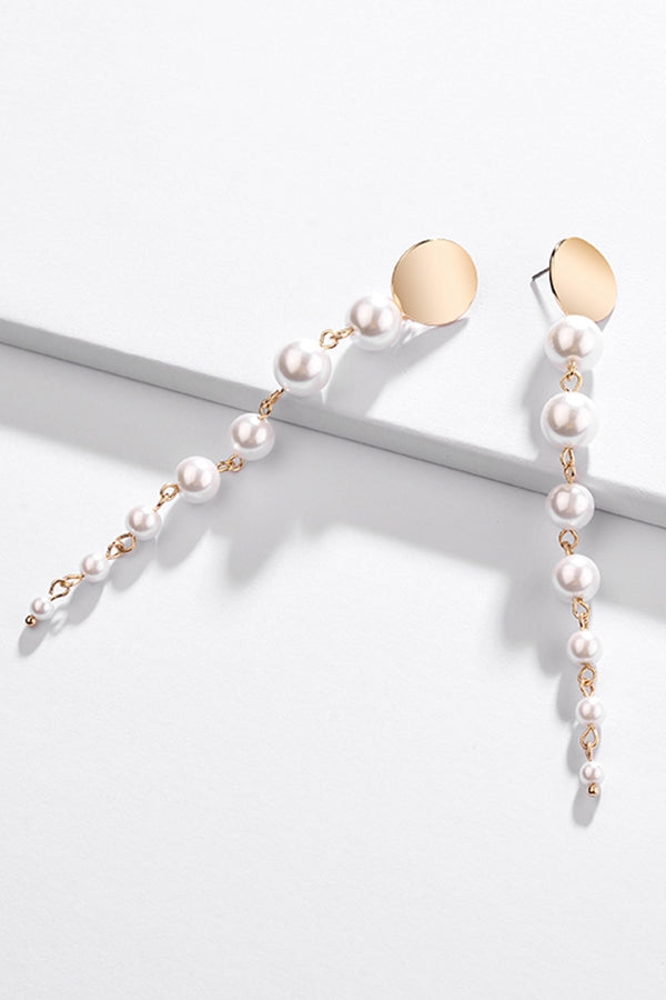 Sky Pearl Drop Earrings