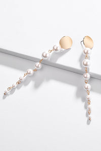 Sky Pearl Drop Earrings